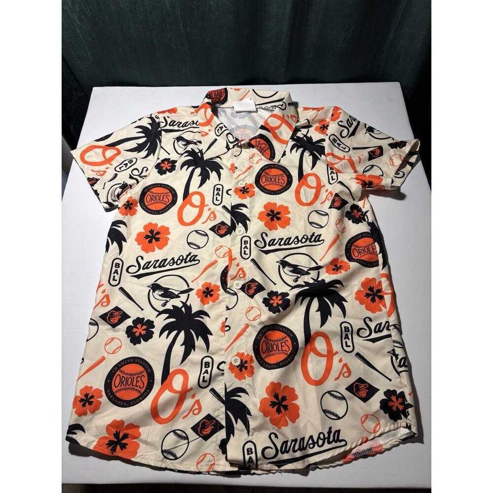 Baltimore Orioles 2026 Giveaway hawaiian shirt, SGA Sarasota Spring Training